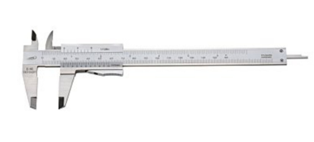 184501 Helios-Preisser Zakschuifmaat Helios-Preisser aflezing 0,05mm bek-L40mm L150mm