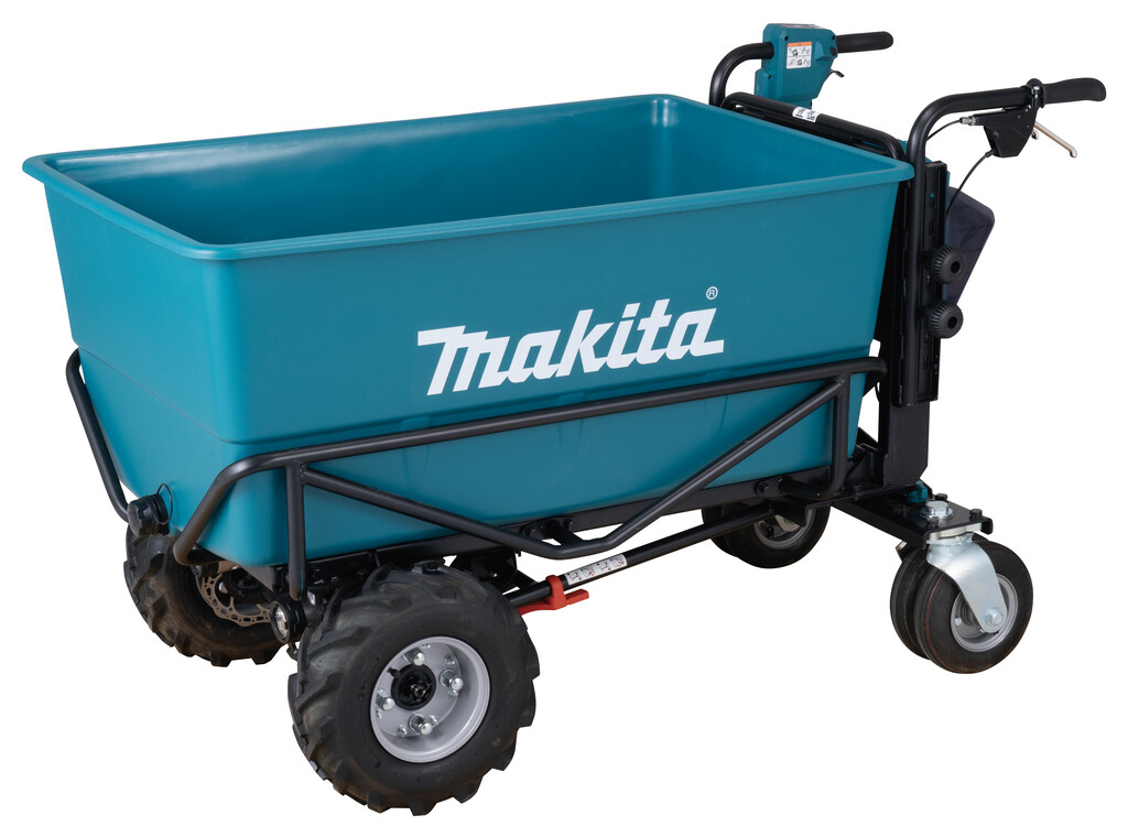 DCU605Z Makita LXT 2x18V Accu Transporter met laadbak Zonder accu en lader in krat