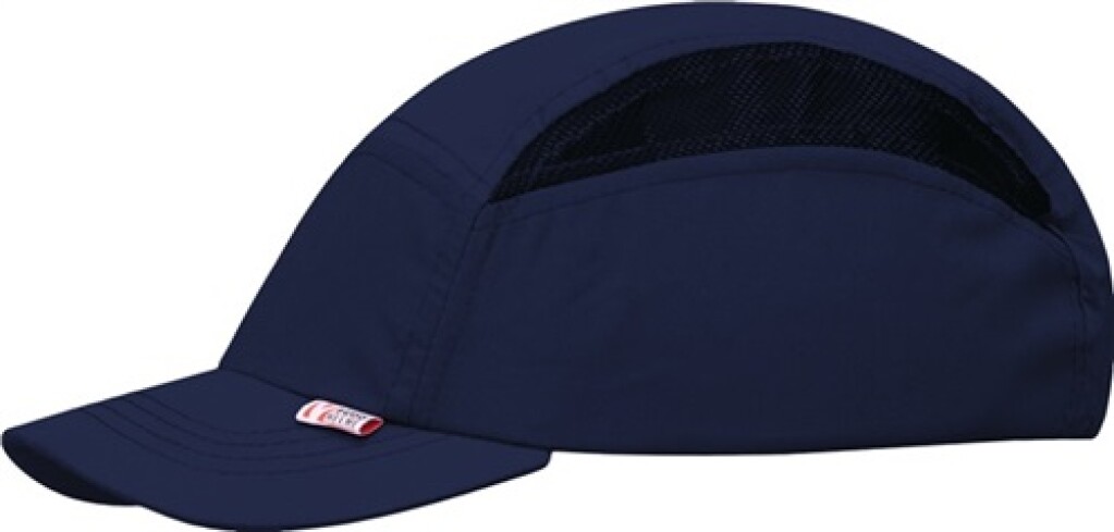 12205013 Voss Veiligheidspet Voss-Cap modern style microvezel 52-63 cm kobaltblauw EN 812:1997