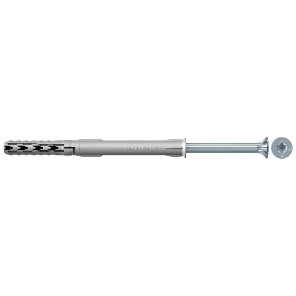 SXR 8x60 T fischer Constructieplug 8x60 Torx schroef verzonken kop