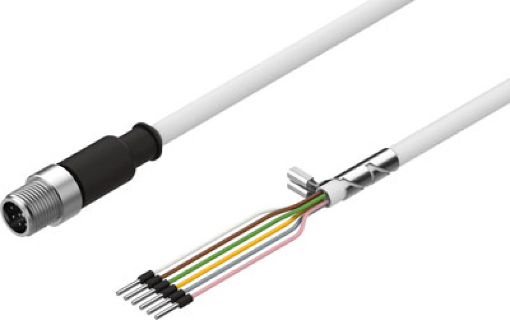 NEBM-SM12G8-E-2.5-Q5-LE6 Festo 1449601 Motorkabel