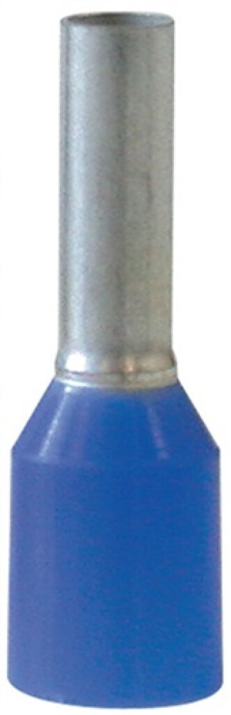 H2,5/15 BL SV Weidmüller Adereindhulzen 2,5mm² x 8mm deels geisoleerd blauw l=14mm (AWG 14)
