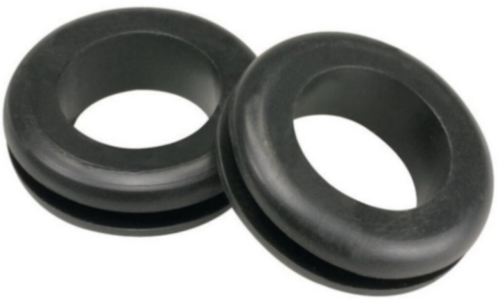 9,5x12,5 Rubber Doorvoertule zwart