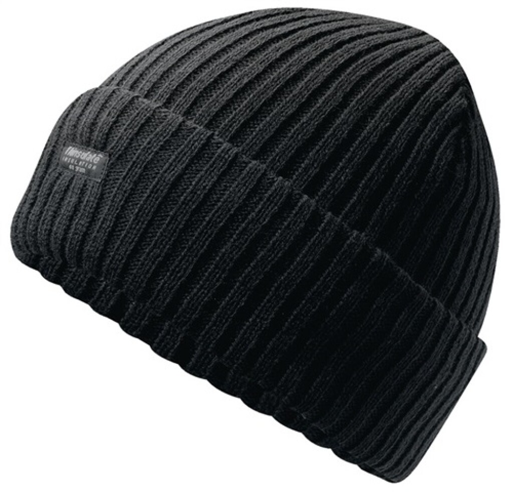 8986 Scheibler Werkmuts zwart Thinsulate universele 100% polyacryl
