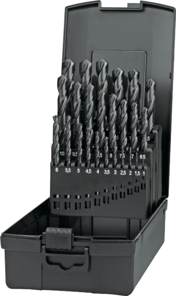 19.145.1300 Phantom HSS Spiraalborenset DIN338 1 t/m 13mm met 0‚5mm oplopend