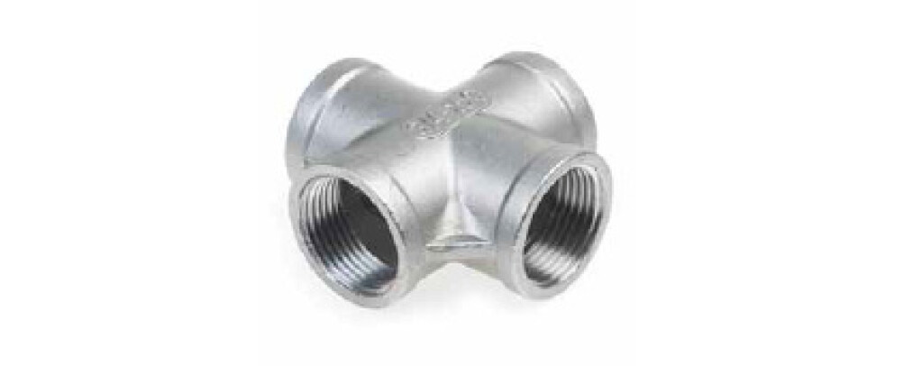 Fig. 180-1" RVS316 Kruisstuk 1" bspp (bi)