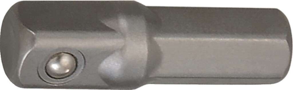 2000821074 Tecwerk Adapter 1/4" 6-kant - 1/4" 4-kant, L=25mm