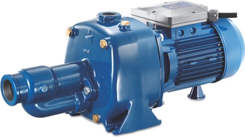 JA200/1 T Jetpomp gietijzer 1.1/2"x1" bi 230/400V blauw zelfaanzuigend type JA200/1 T