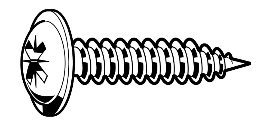BS4174 ST3,9x13mm Staal ELVZ Plaatschroef type C flenskop met Pozidrive kruisgleuf