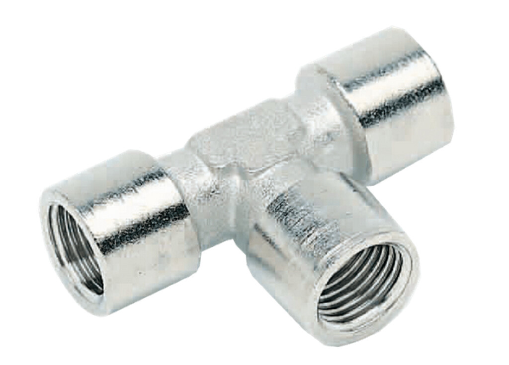 DRF.3F01 Aignep T-draadfitting G 1/8" bi x bi x bi 