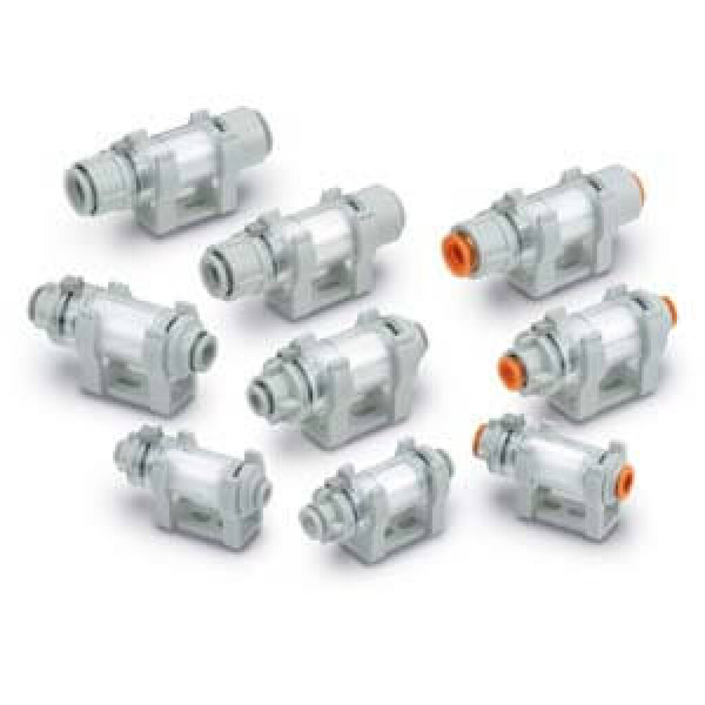 ZFC54-B SMC inline-luchtfilter met one-touch-koppeling (NIEUW)