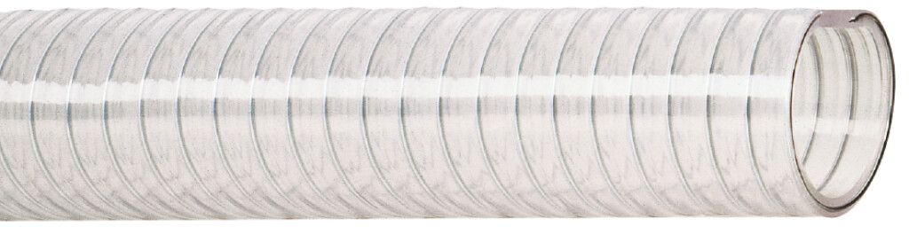 ARMOFLEX 102x116mm PVC zuig/persslang transparant met stalen spiraal