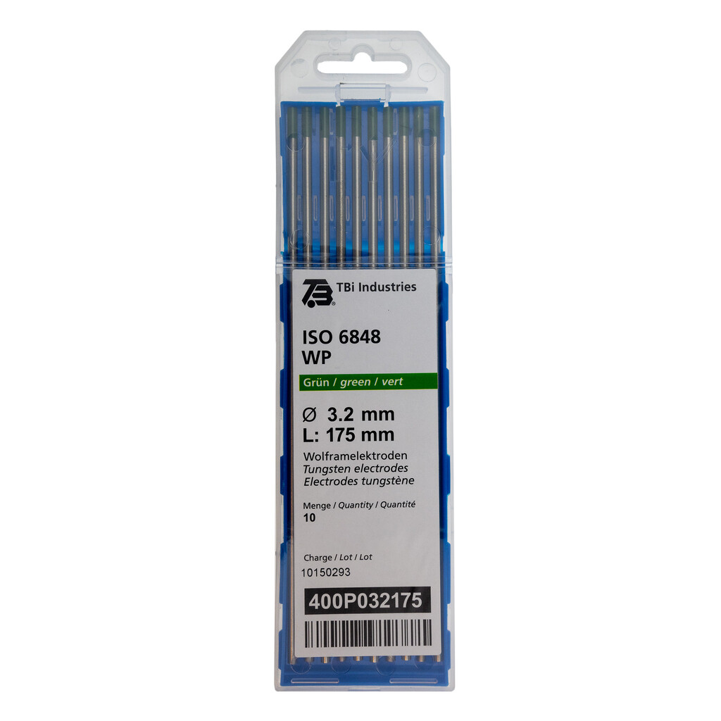 400P032175 TBi Wolfraam-Elektrode D 3.2 X 175mm (groen)