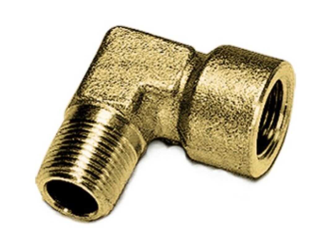 0144 10 10 Legris Knie inschroef koppeling messing 1/8"bspp x bspt (bi x bu)
