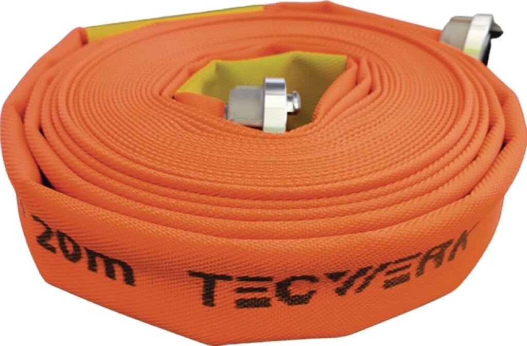 2000350075 Tecwerk Bouw/industrieslang oranje 52mm met storz koppeling type C PN6