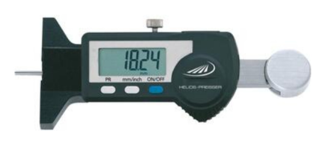 1375502 Helios-Preisser Kleine diepteschuifmaat Helios-Preisser Digimet L25mm brug L48mm