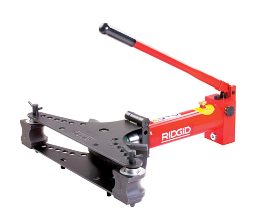 36518 RIDGID Handbediende hydraulische buigmachine model HB382 met opklapbare vleugel (3/8"-2")