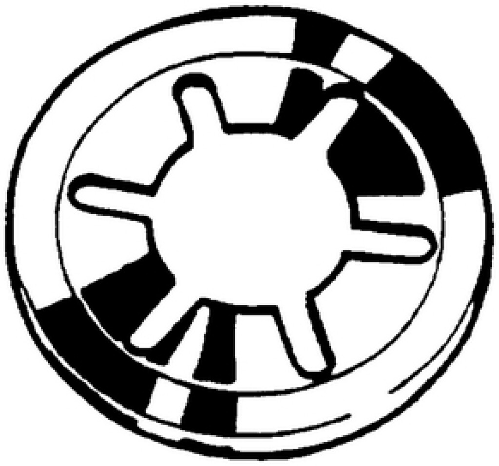10mm RVS Snelborger voor assen (zonder kap)