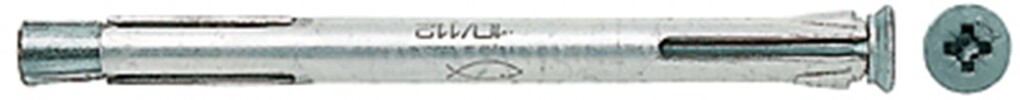 F 10 M 132 fischer Kozijnplug elektrolytisch verzinkt staal L=132mm