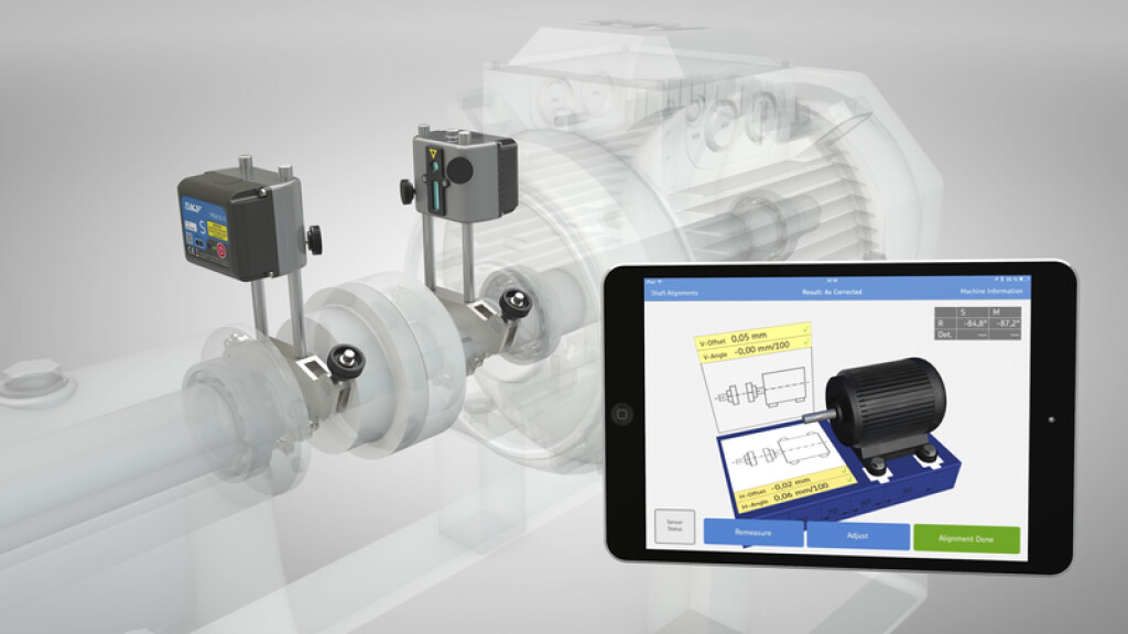 TKSA 51 SKF Draadloze laser-asuitlijnsysteem voor tablets en smartphones