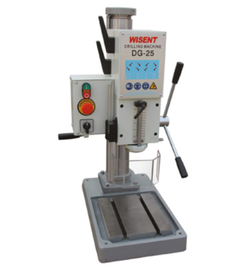 DG25 Wisent Tafelboormachine tandwielaangedreven