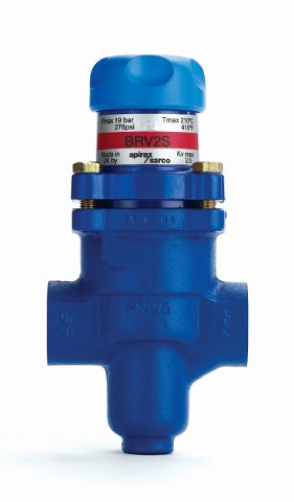 Drukreduceerventiel BRV2S 1 inch BSP 1,4-4bar, groen veer