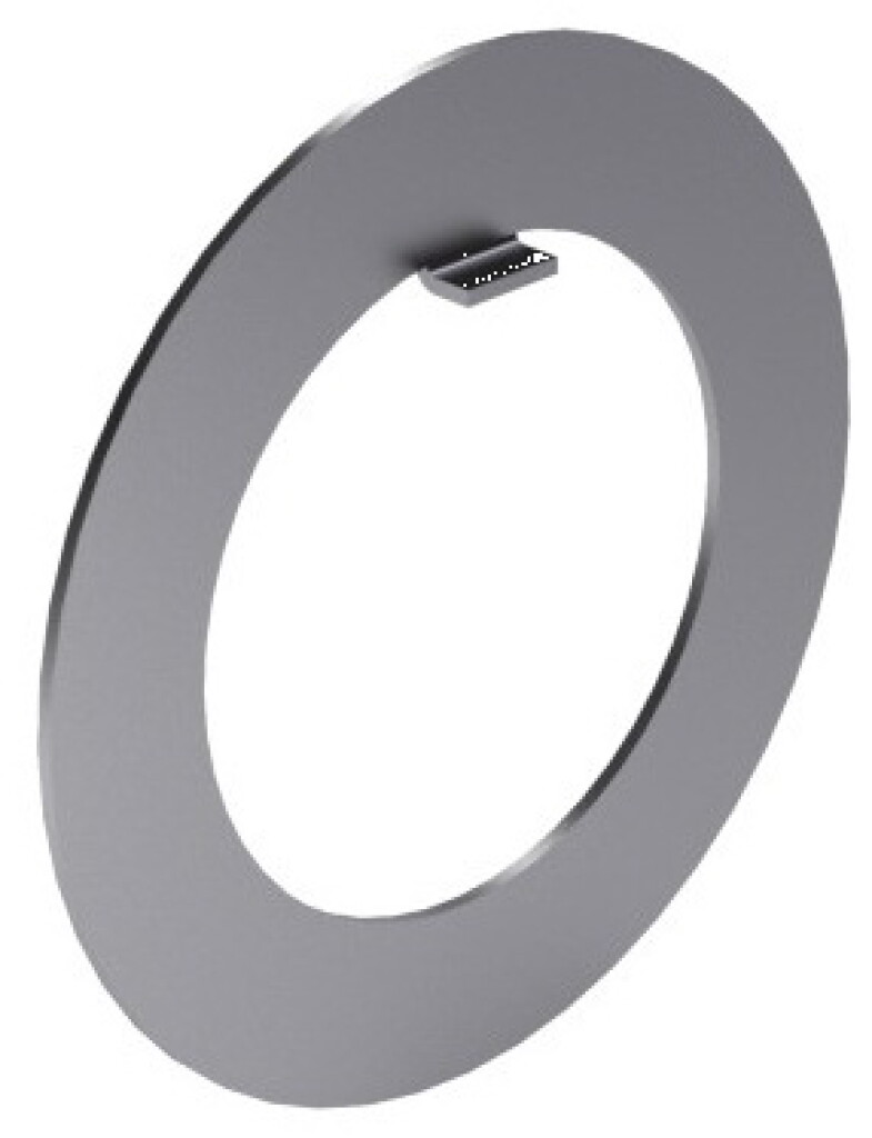 DIN462 100mm Staal ELVZ Nokborgplaat met binnennok