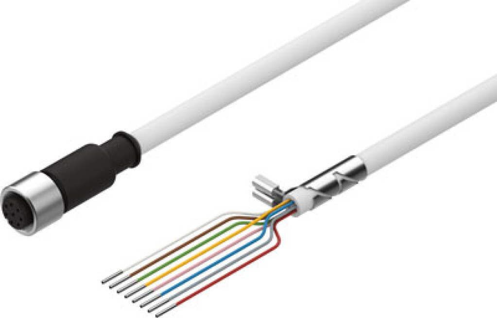NEBM-M12G8-E-2.5-LE8 Festo 1451587 Encoderkabels