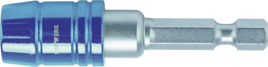 2000829623 Tecwerk Bithouder 1/4" F6,3 1/4" C6,3 + E6,3 snelwisselkop, L=65mm