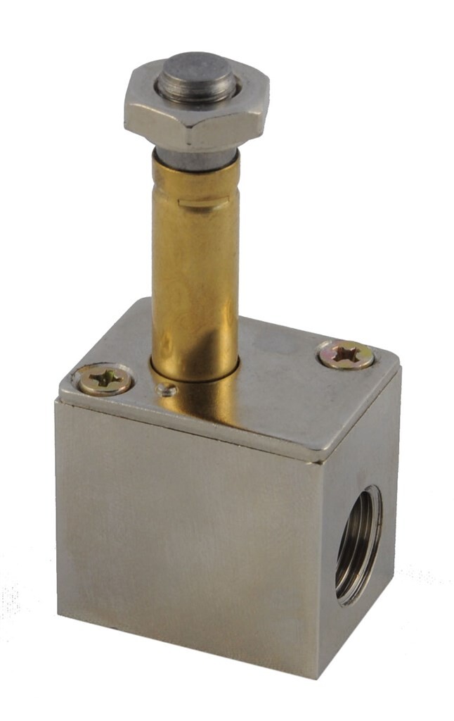 MV1-D-06V025-NC IP-P 1/8" 2/2 Magneetventiel Direct type MV1 Viton Messing Normal closed