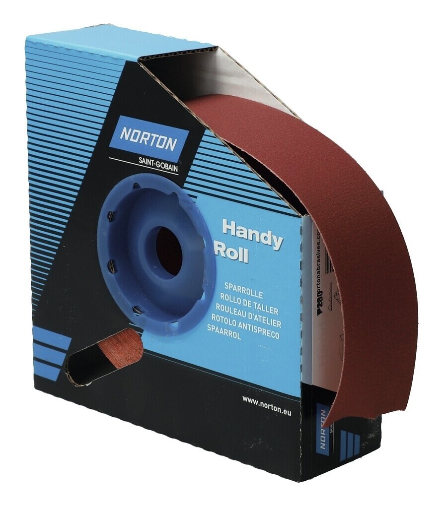 100x50000 R222 P120 NORTON Schuurlinnen op rol ALOX