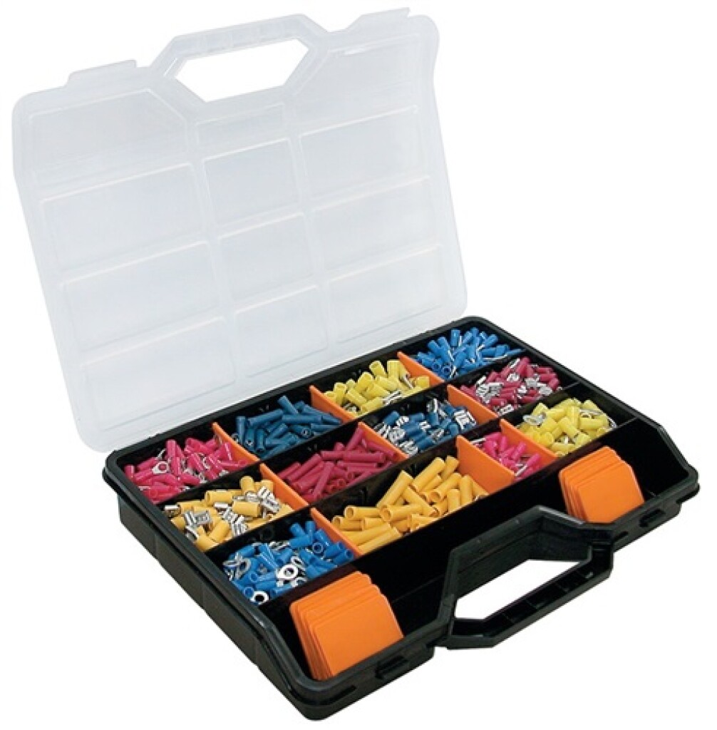 Assortiment kabelschoenen 600-delig universele koffer