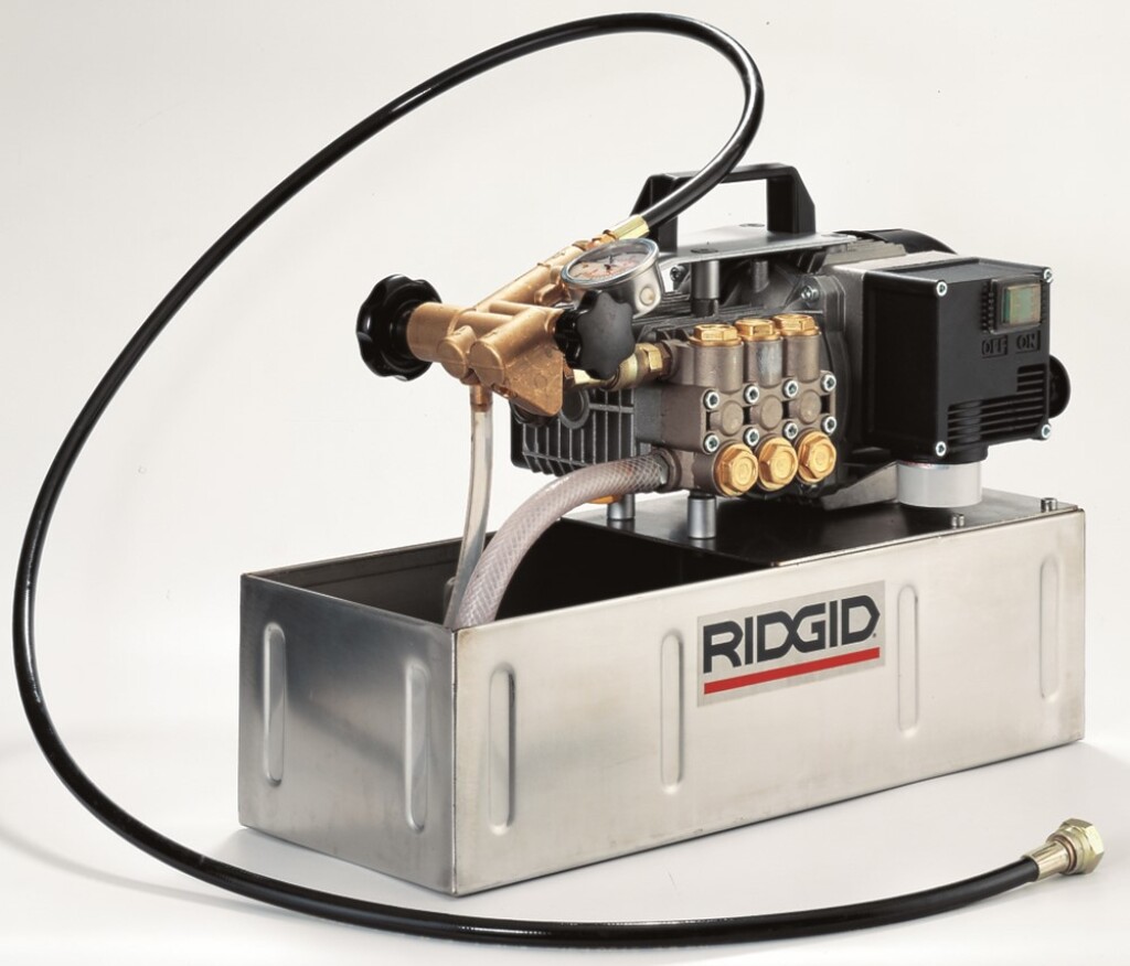 19021 RIDGID Electrische testpomp model 1460-E 230V 40bar 